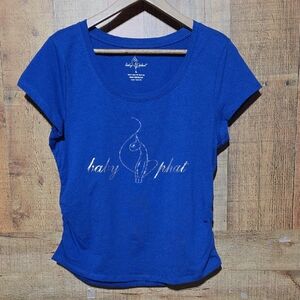 NWOT Baby Phat Royal Blue Short Sleeve Tee